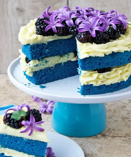 Lake Brilliant Blue Food Color (Oil Soluble, Powder Form) - 10kg Drum