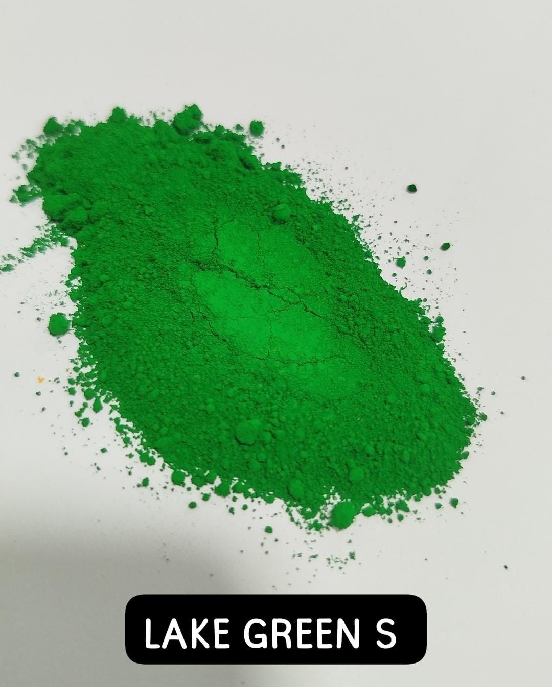 Lake Green Food Color (Oil Soluble, Powder Form) - 10kg Drum