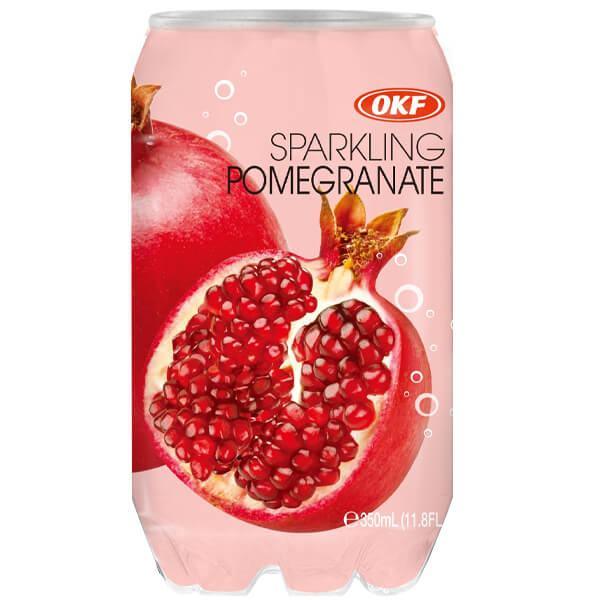 OKF Pomegranate Sparkling Drink - 350ml Can