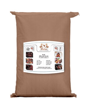 Brilliant Blue Food Color (powder form) - 25kg Bag Dulzer gbuy-ae.myshopify.com dulzer-brilliant-blue-food-color-powder-form-25kg-bag