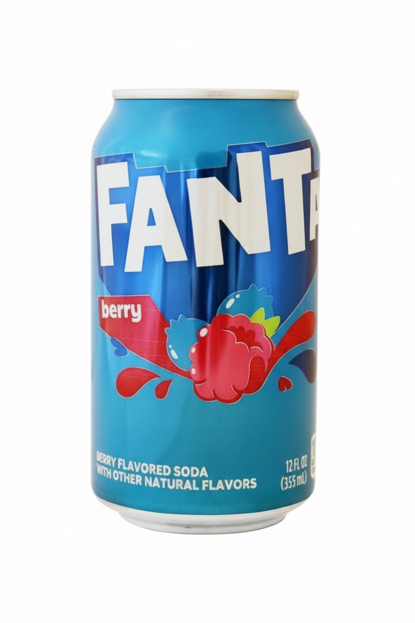 Fanta berry soda can 355ml Seouloasis.com