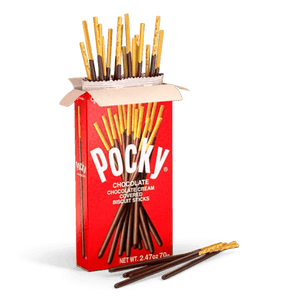 Glico Pocky Chocolate Cream Covered Biscuit Sticks - 55g, Single Pack Glico gbuy-ae.myshopify.com glico-pocky-chocolate-cream-covered-biscuit-sticks-55g-single-pack