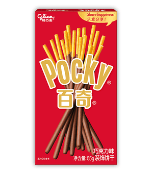 Glico Pocky Chocolate Cream Covered Biscuit Sticks - 55g, Single Pack Glico gbuy-ae.myshopify.com glico-pocky-chocolate-cream-covered-biscuit-sticks-55g-single-pack