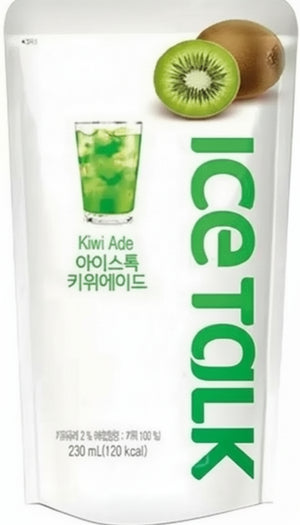 Ice Talk Kiwi Ade Juice Drink 230ml - 1 Carton (50 pouches) Ice Talk gbuy-ae.myshopify.com ice-talk-kiwi-ade-juice-drink-230ml-1-carton-50-pouches