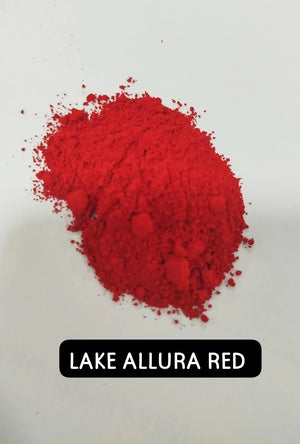 Lake Allura Red Food Color (Oil Soluble, Powder Form) - 10kg Drum Dulzer gbuy-ae.myshopify.com lake-allura-red-food-color-oil-soluble-25kg-drum