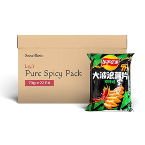 Lays Premium Pure Spicy Flavor Chips 22 Packs - 1 Carton Lay's gbuy-ae.myshopify.com lays-premium-pure-spicy-flavor-chips-22-packs-1-carton