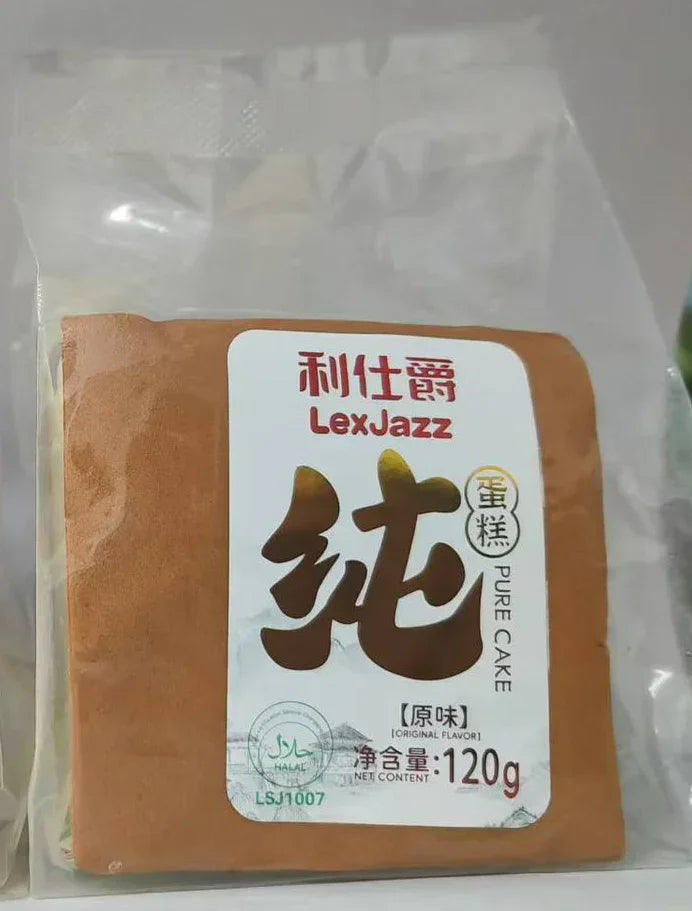 Lex Jazz Pure Sponge Cake 120g - Single Carton (32 pieces) Lex Jazz gbuy-ae.myshopify.com lex-jazz-pure-sponge-cake-120g-carton