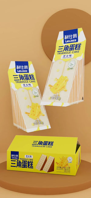 Lex Jazz Triangle Cake Cheese 100g - Carton (20 pieces) Lex Jazz gbuy-ae.myshopify.com lex-jazz-triangle-cake-cheese-100g-carton