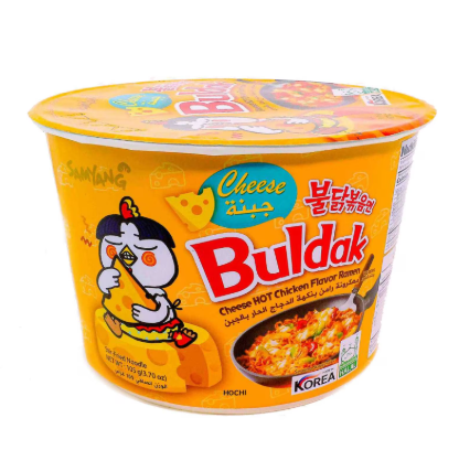 ساميانغ كاربونارا نودلز رامين دجاج حار ١٠٥ غرام - كوب واحد