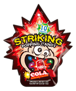 Striking Cola Flavored Popping Candy 15g - Seouloasis