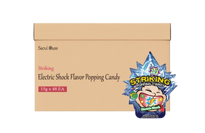 Striking Electric Shock Flavored Popping Candy 15g - Seoul oasis
