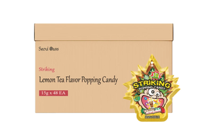 Striking Lemon Tea Flavored Popping Candy 15g - Seoul oasis