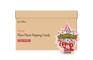 Striking Plum Flavored Popping Candy 15g - Seoul oasis