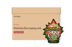 Striking Watermelon Flavored Popping Candy 15g - Seoul oasis