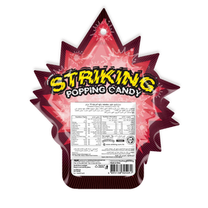 Striking Strawberry Flavored Popping Candy 15g - Carton of 48 packs Striking gbuy-ae.myshopify.com striking-strawberry-flavored-popping-candy-15g-carton-of-48-packs