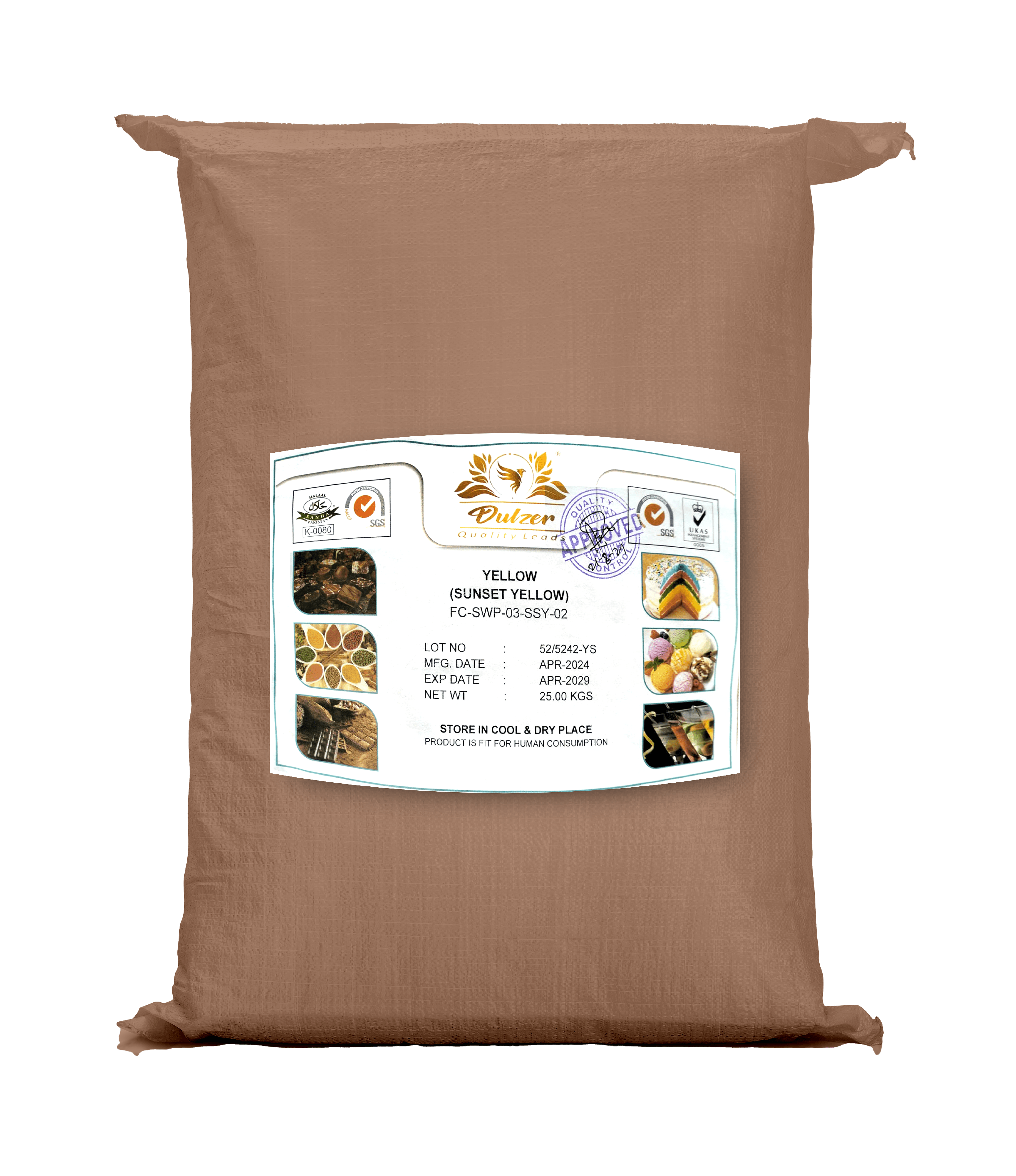 Allura Red Food Color (powder form) - 25kg Bag