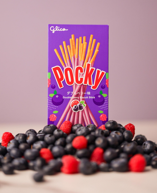A Berry Delight: Glico Pocky Blueberry Raspberry Cream Biscuit Sticks