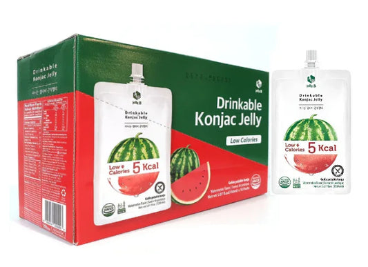 Refresh Your Summer with Jelly. B Watermelon Flavor Drinkable Konjac Jelly