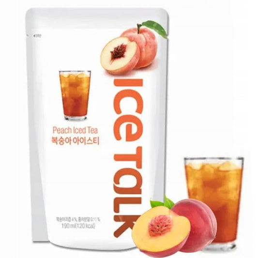 Sip the Summer: Discover the Refreshing Charm of Ice Talk Peach Iced Tea