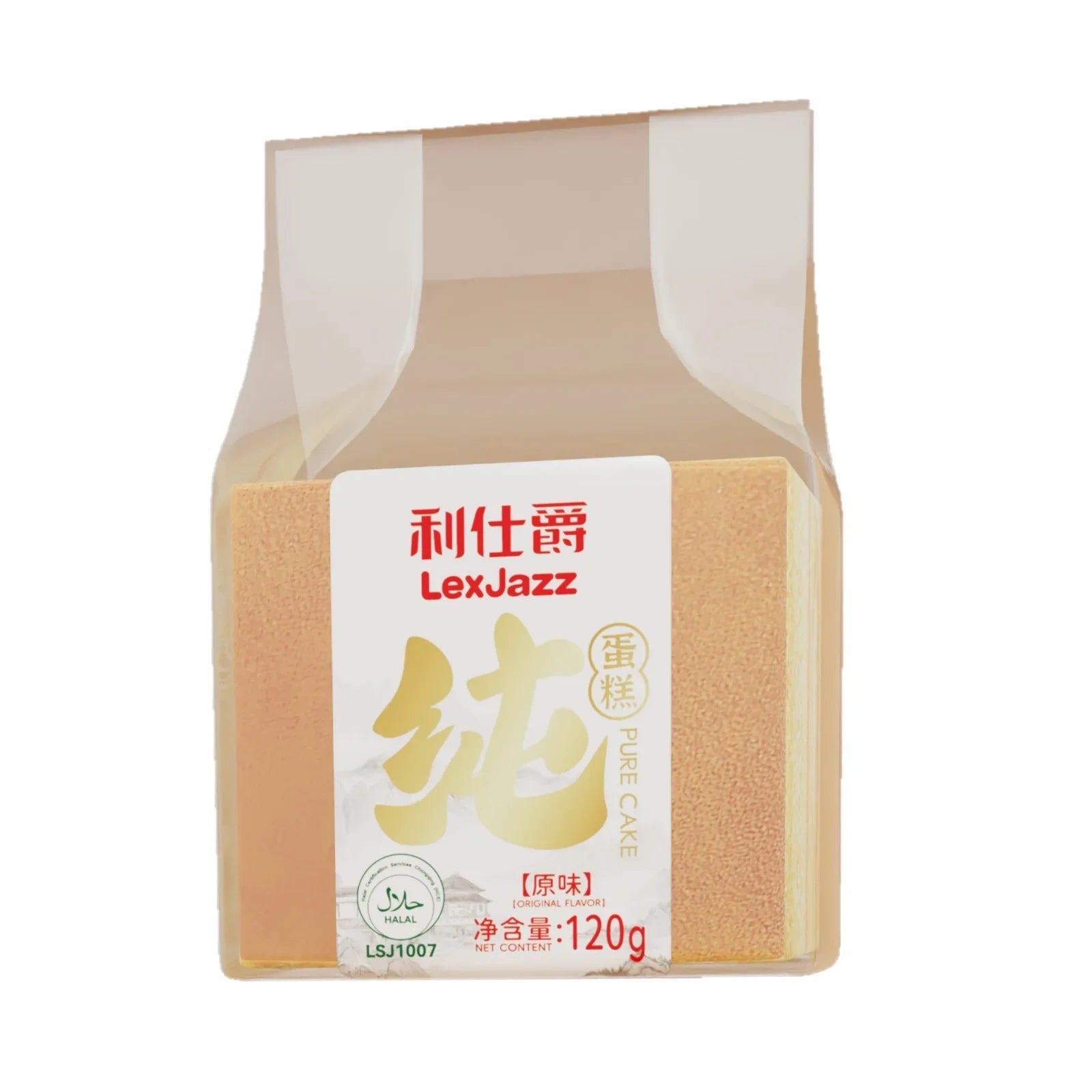 Lex Jazz Pure Sponge Cake (120 g): A Soft Delightful Treat