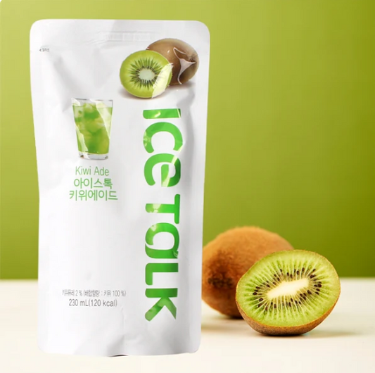 Cool, Crisp, and Refreshing – Ice Talk Kiwi Ade 230ml: Your Perfect Korean Drink for Every Occasion