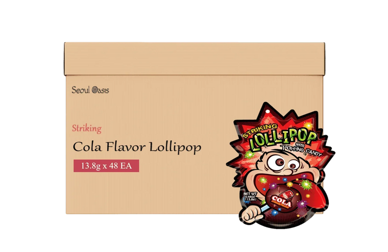 Striking Popping Candy and Lollipops: Packs, Boxes and Cartons for UAE Shops