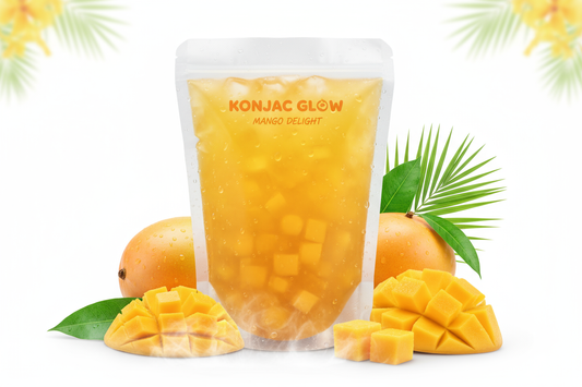 Jelly. B Drinkable Konjac Jelly – Mango Flavor: Tropical, Sweet & Refreshing