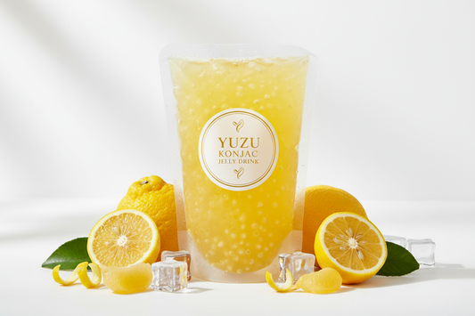 Jelly. B Drinkable Konjac Jelly Yuzu Flavor: Tangy, Refreshing & Exotic
