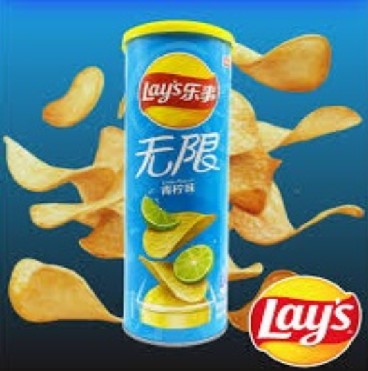 Zesty Crunch in Every Bite – Lay’s Premium Korean Lime Flavor Chips