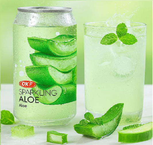 From Single Can to Wholesale Carton: Discover OKF Aloe Vera Sparkling Drink