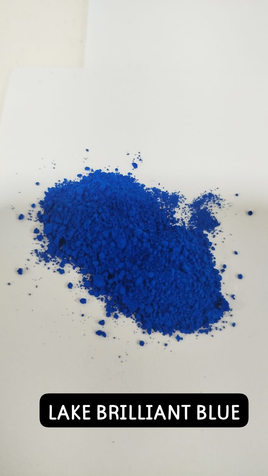 Lake Brilliant Blue Food Color (Oil Soluble, Powder Form) - 10kg Drum