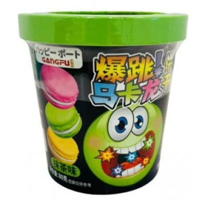 Gangfu Macaron Biscuits Matcha Flavor - 80g