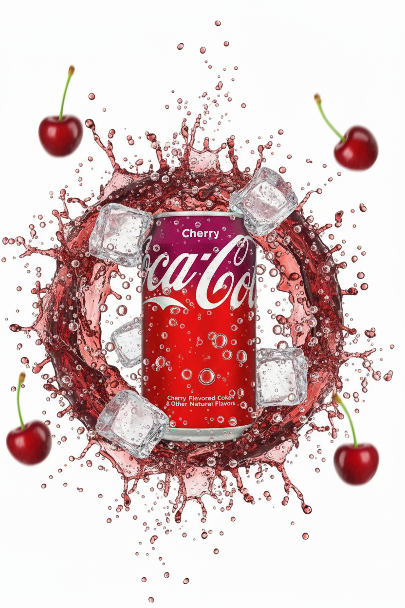 Coca Cola Cherry Flavor 355ml can