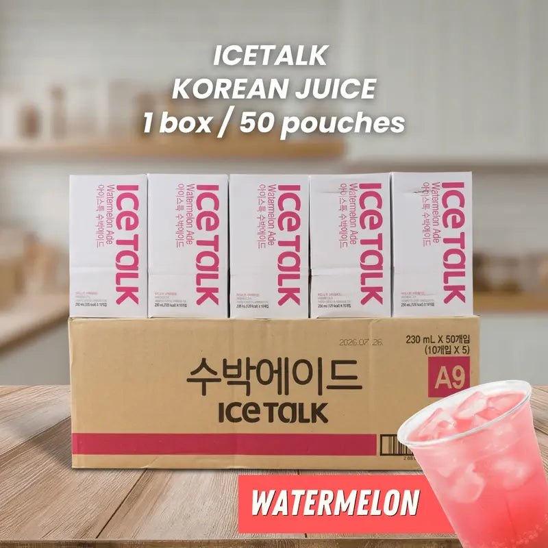 Ice Talk Watermelon Ade Juice Drink 230ml