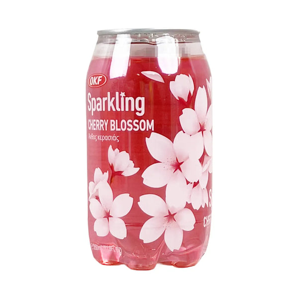 OKF Cherry Blossom Sparkling Drink 350ml - Carton of 24 cans