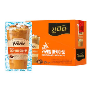 Lotte Cantata Iced Caramel Macchiato Coffee 230ml pack