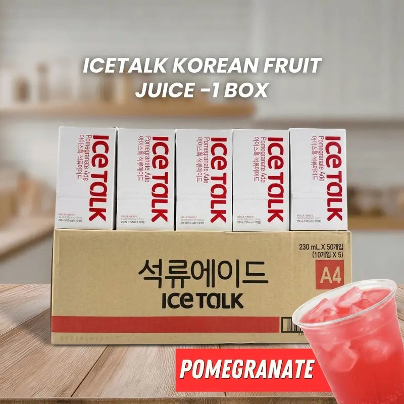 Ice Talk Pomegranate Ade Juice Drink 230ml