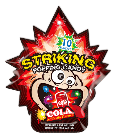 Striking Popping Candy Cola Flavor - 15g pack