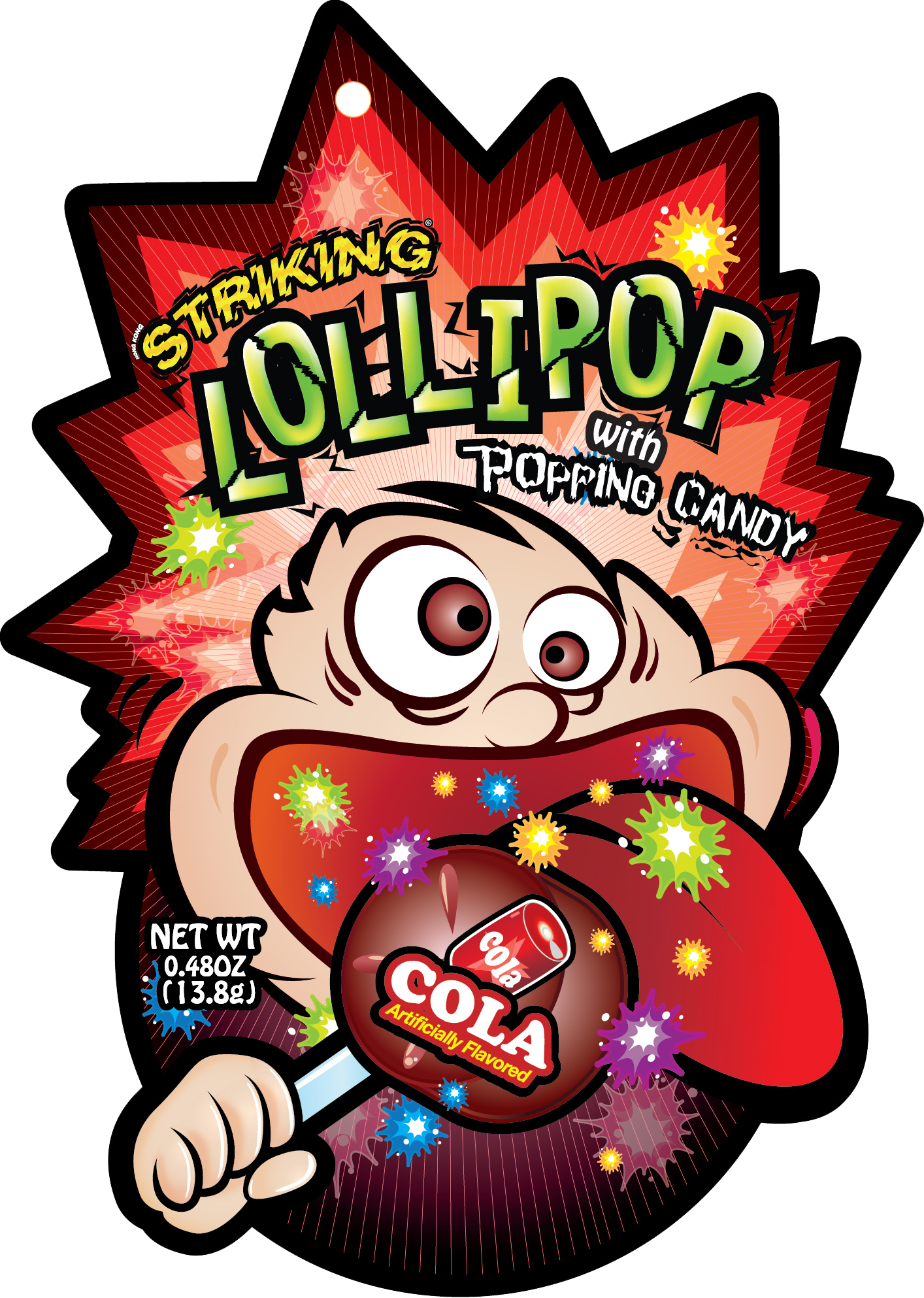 Striking Lollipop 13.8g - Cola Flavor