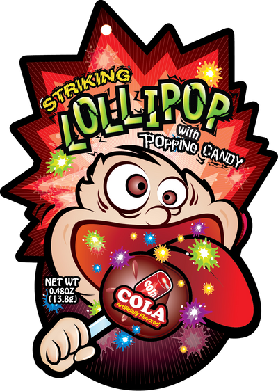 Striking Lollipop 13.8g - Cola Flavor