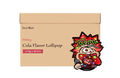 Striking Lollipop Cola Flavor - 1 box (13.8g x 48 packs)