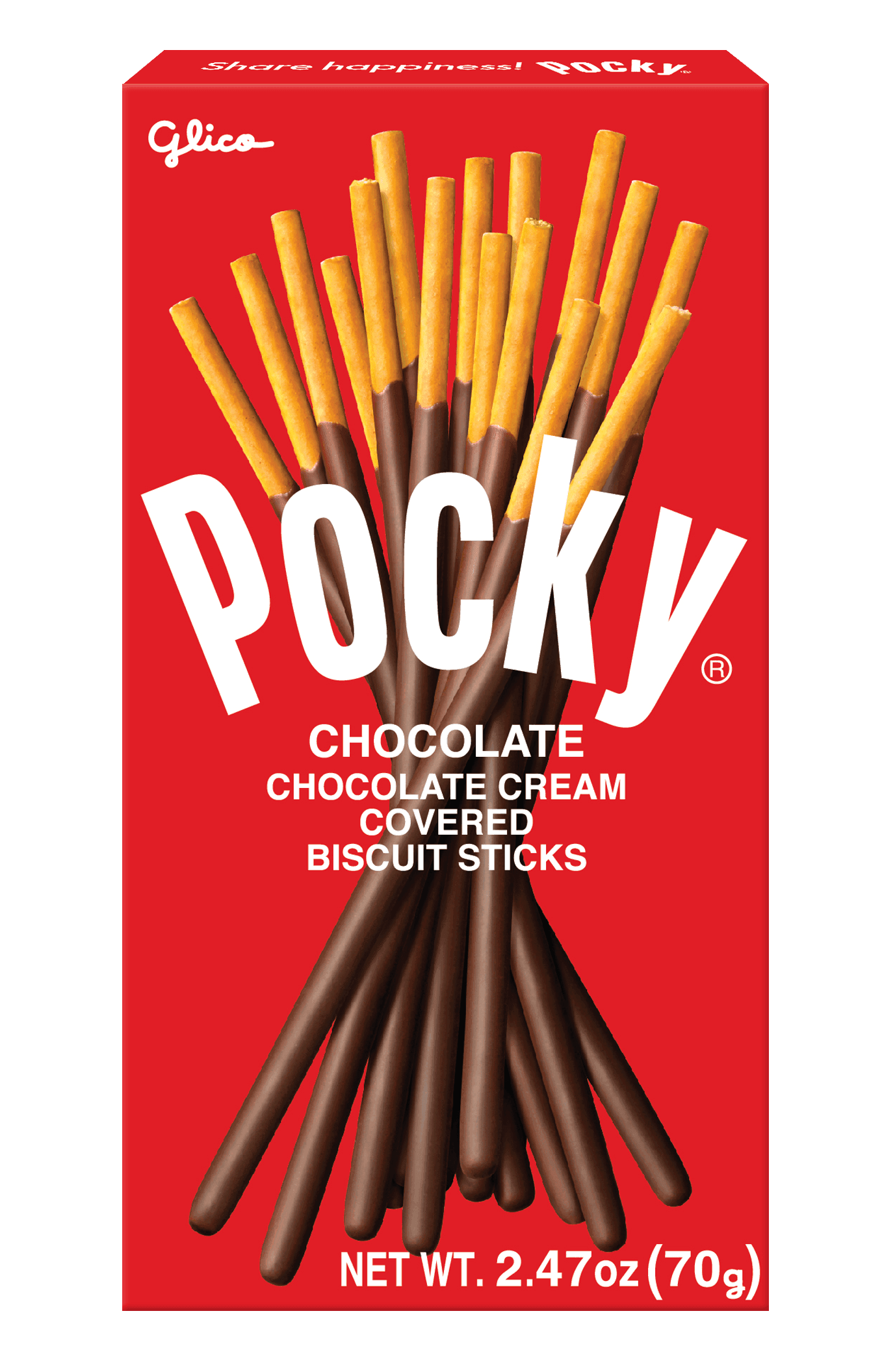 Glico Pocky Chocolate Cream Covered Biscuit Sticks - 55g, Single Pack  Glico   gbuy-ae.myshopify.com glico-pocky-chocolate-cream-covered-biscuit-sticks-55g-single-pack