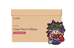 Striking Lollipop Grape Flavor - 1 box (13.8g x 48 packs)