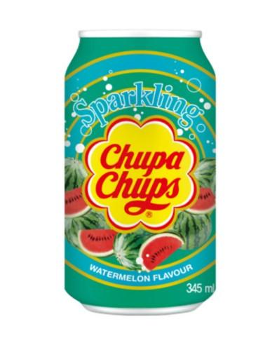 Chupa Chups Sparkling Soda Drink - Watermelon (1 can)