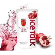 Ice Talk Pomegranate Ade Juice Drink 230ml - 1 Carton (50 pouches)  Ice Talk   gbuy-ae.myshopify.com ice-talk-pomegranate-ade-juice-drink-230ml-1-carton-50-pouches
