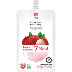 Jelly. B Drinkable Konjac Jelly Lychee Flavor - 150ml pack