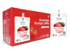 Jelly. B Apple Flavor Drinkable Konjac Jelly 150ml x 10 packs (1 outer)