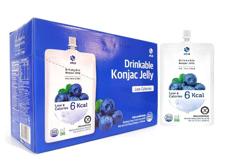 Jelly. B Blueberry Flavor Drinkable Konjac Jelly 150ml x 10 packs (1 outer)  Jelly. B   gbuy-ae.myshopify.com jelly-b-blueberry-flavor-drinkable-konjac-jelly-150ml-x-10-packs-1-outer