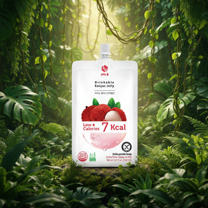 Jelly. B Drinkable Konjac Jelly Lychee Flavor - 150ml pack