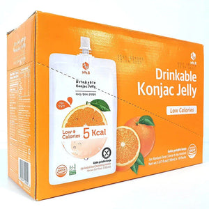 Jelly. B Mandarin Flavor Drinkable Konjac Jelly 150ml x 10 packs (1 outer)  Jelly. B   gbuy-ae.myshopify.com jelly-b-mandarin-flavor-drinkable-konjac-jelly-150ml-x-10-packs-1-outer